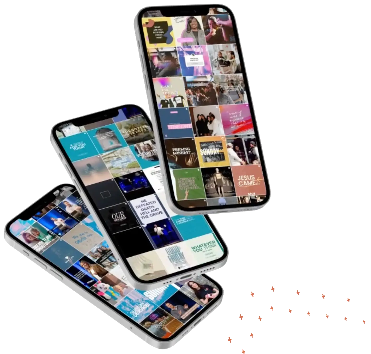 Church Staff Mobile Mockups