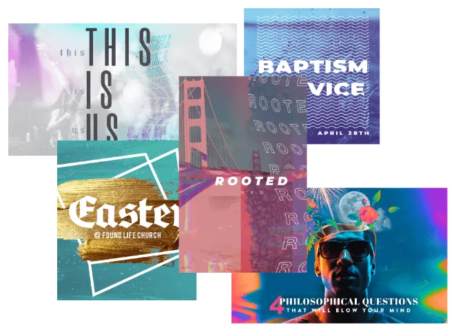 Vibrant Agency Creative Cards Grid